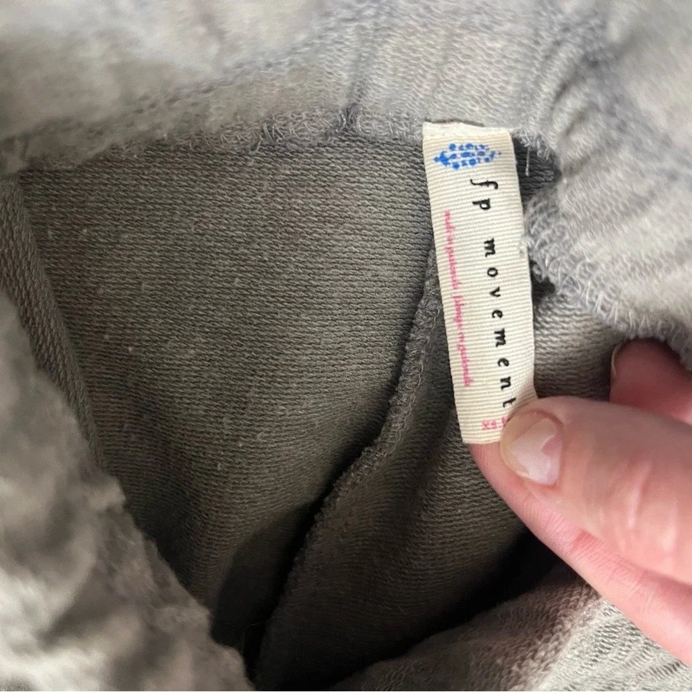 Free People Movement Sunny‎ Skinny Sweat Jogger Pants Gray Size XS